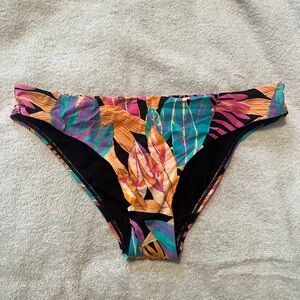 Tropical Print Bikini Bottom